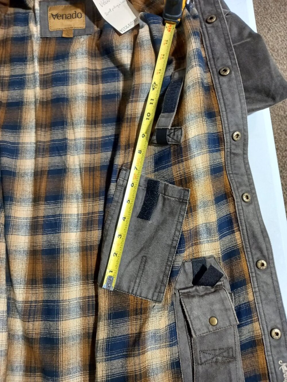 Bountyman Concealed Carry Shirt Jacket - BROWN | XL - Picture 5 of 9